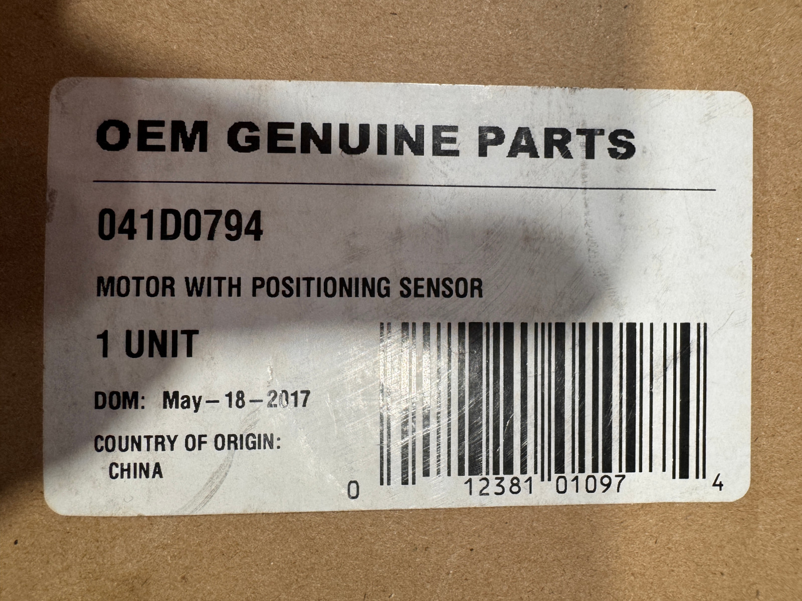 Liftmaster 041D0794 Motor with Positioning Sensor
