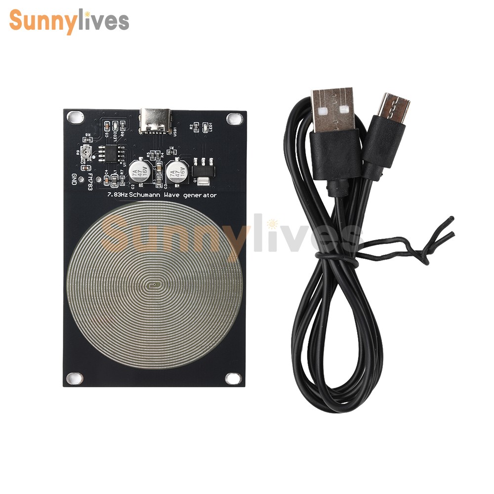 DC 5V 7.83Hz Schumann Wave Generator Ultra Low Frequency Pulse Generator Type-C