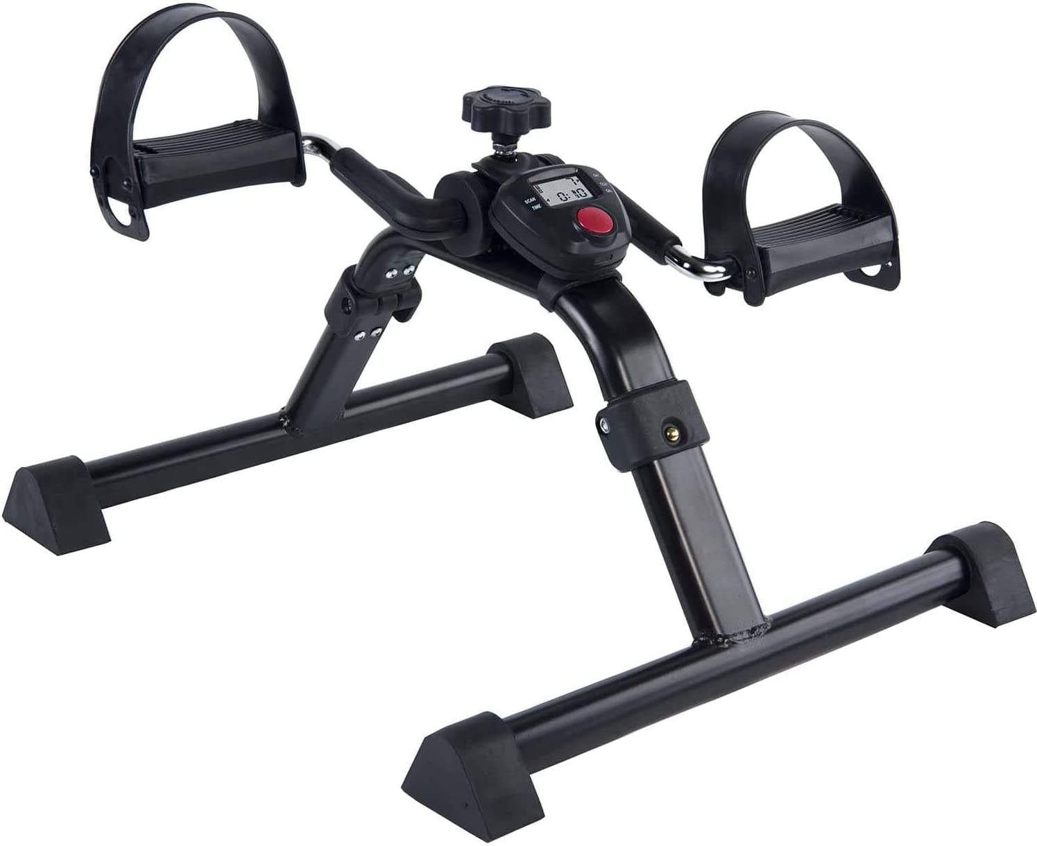 Medical under Desk Bike Pedal Exerciser with Electronic Display for Legs and Arm