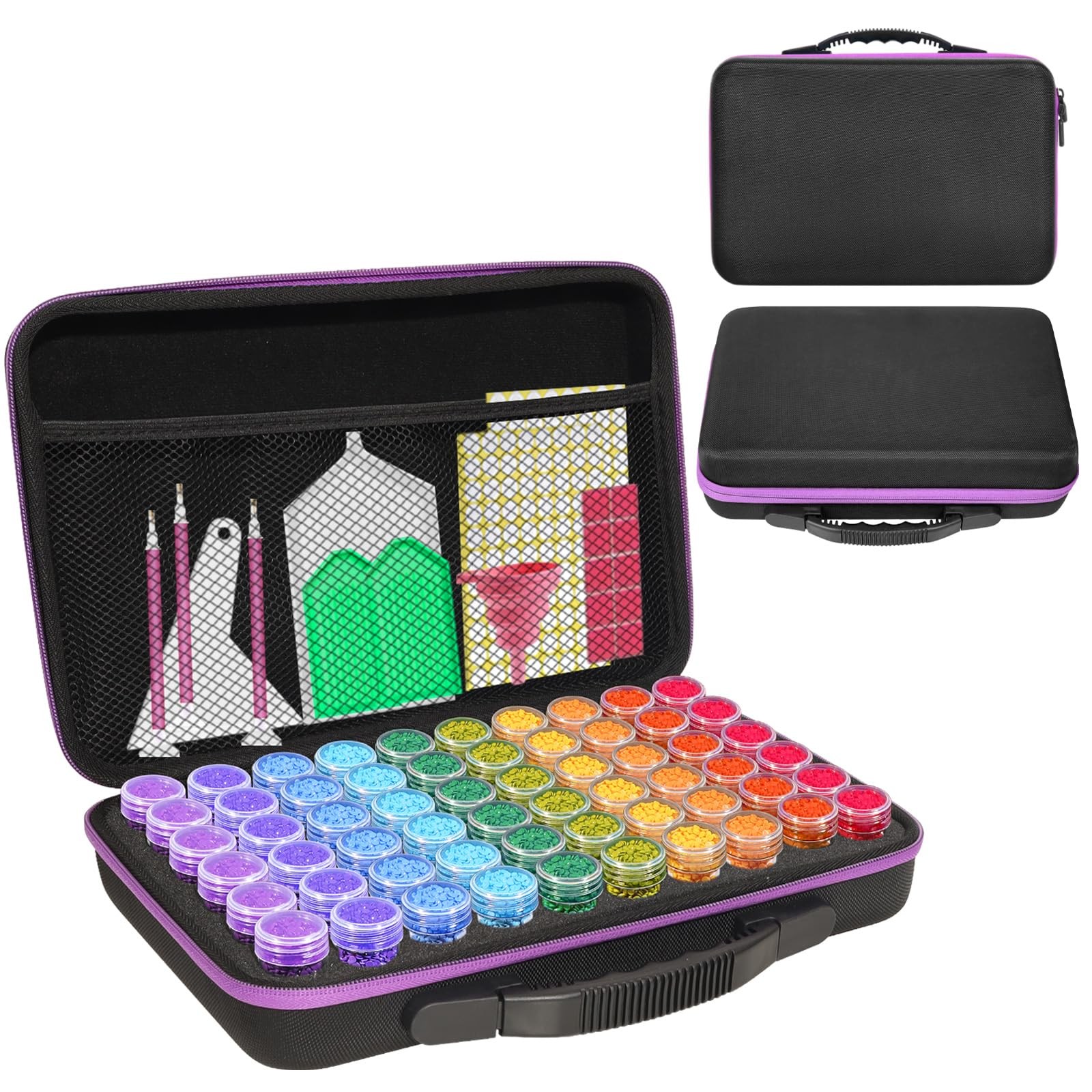 Diamond Painting Storage Container 60 Slots Diamond Art Accessories