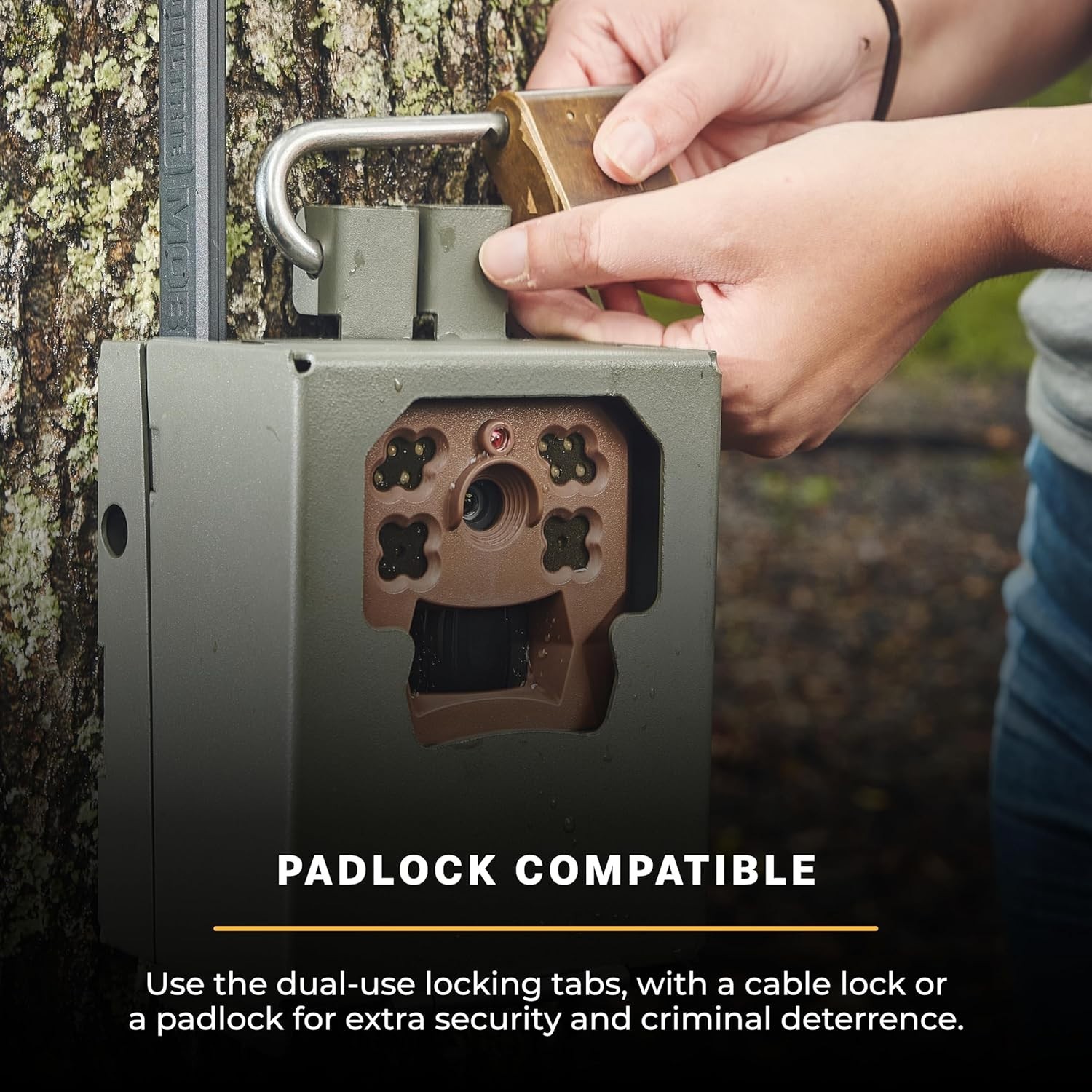 Weatherproof Security Box for Edge Trail Cameras - Includes Mounting Hardware