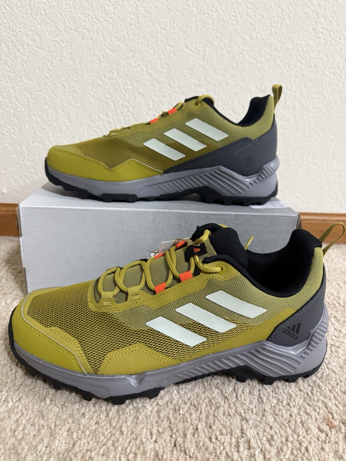 adidas Mens Eastrail 2.0 Outdoor Trekking Shoes GY9217 Hiking New Sz 10, 10.5