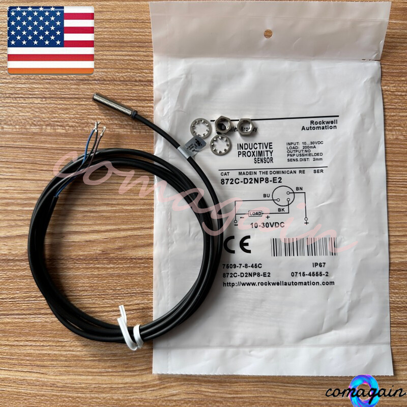 For Allen Bradley Inductive Proximity Sensor Switch 872C-D2NP8-E2 10-30VDC 2mm