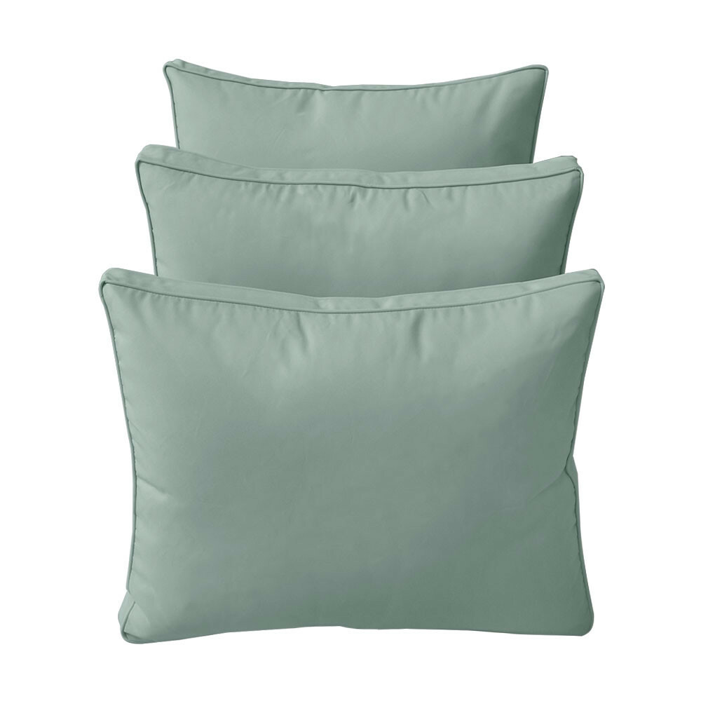 |COVER ONLY| Style 3 Crib Piped Trim Daybed Mattress Bolster Pillow Covers AD002