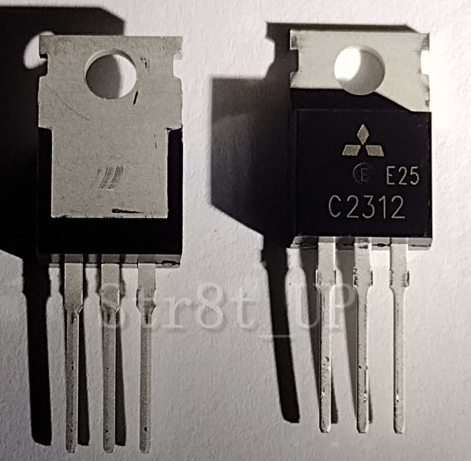 New Mitsubishi 2SC2312 RF Power Transistor CB Radio / Ham Amplifier Replacement