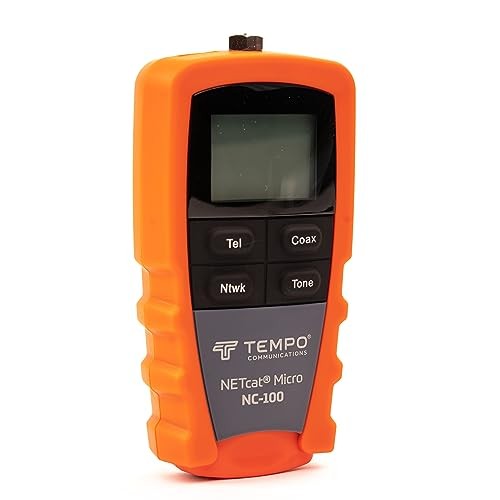 Communications Professional Wiring Tester - Test Twisted Pair (STP/UTP) NC-100