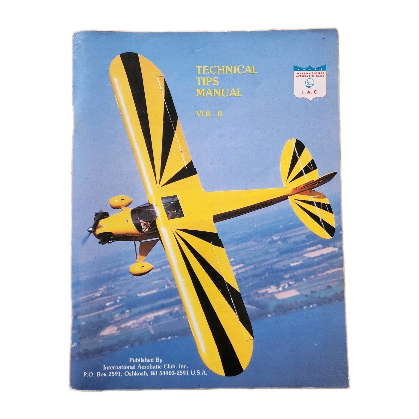 IAC Technical Tips Manual Vol 2 Aerobatic Aircraft Pitts Citabria Decathlon Pilo