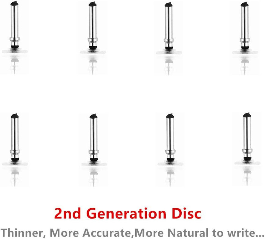 High Precision Replacement Disc Tip New Version Disc Stylus, 8-Pack