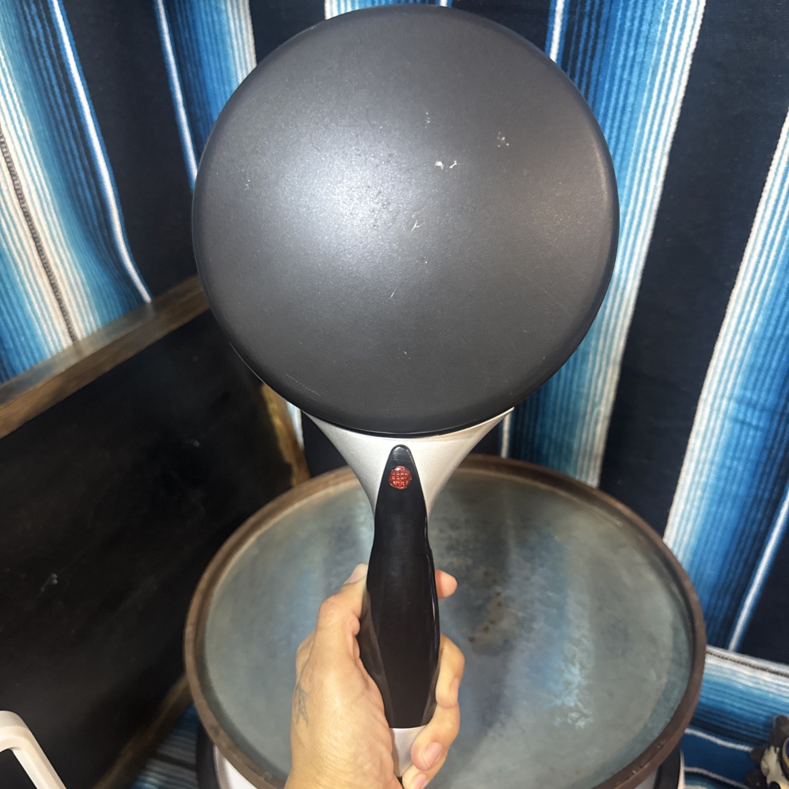 Electric Crepe Maker With Auto Power Off Portable Crepe Maker & Non-Stick Dip...