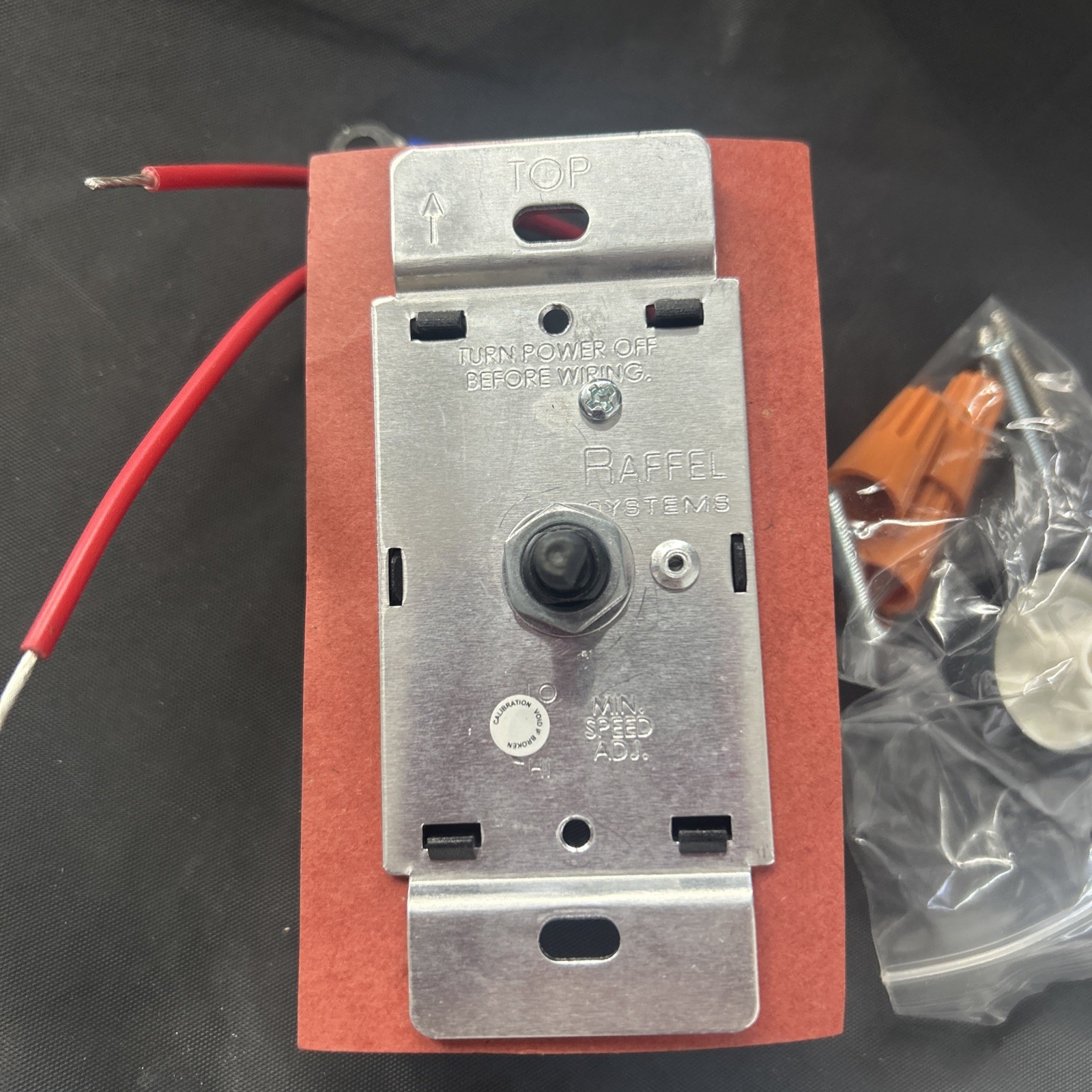 Raffel Solid State Speed Control Fsc6-120 Brand New Fan Speed Control