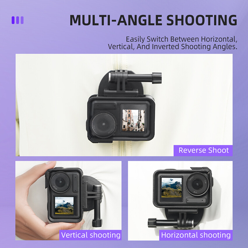 Magnetic Neck Strap Bracket Holder for DJI OSMO Action 3/Action 4/Pocket3 Camera