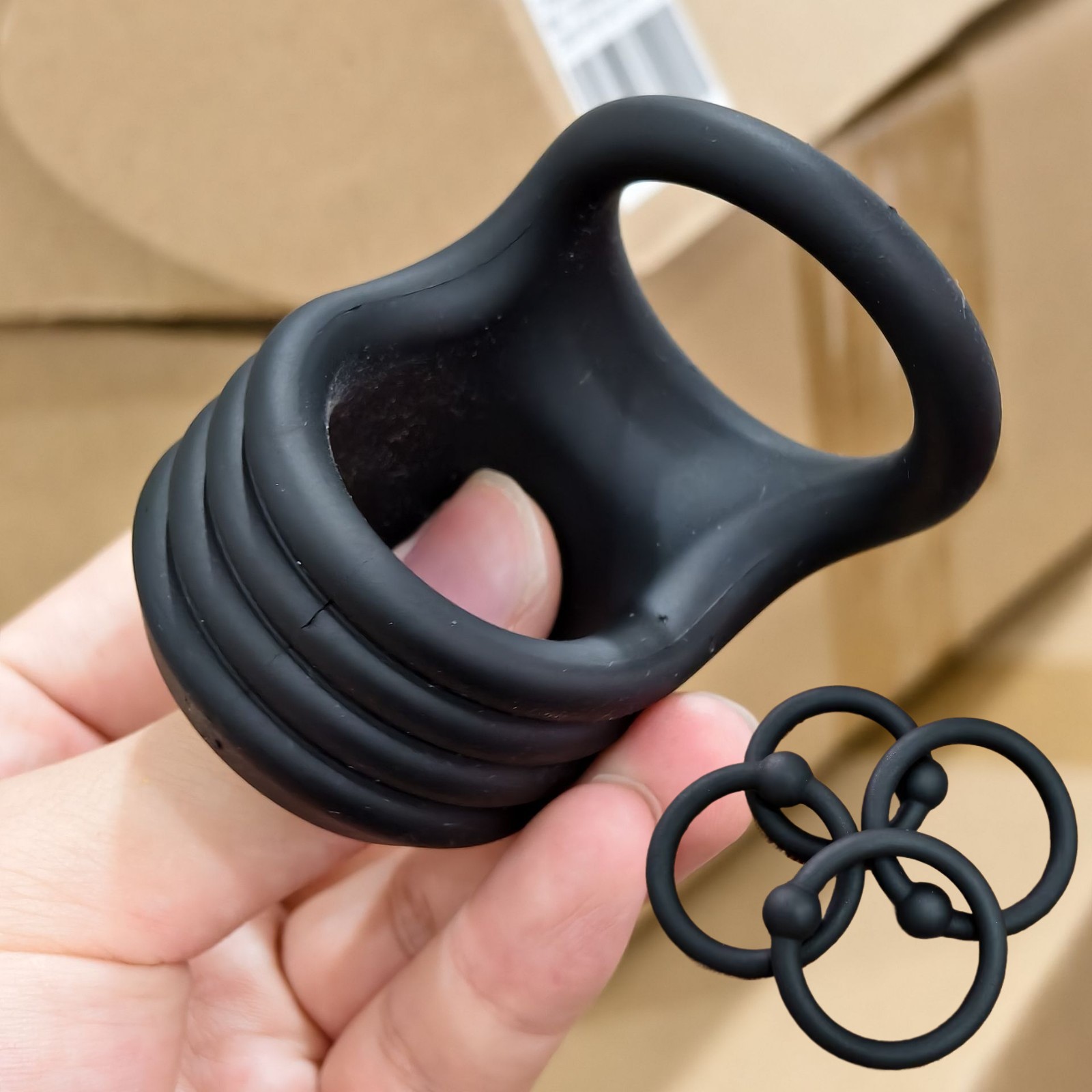 Silicone Soft Cock Ring Strong Stretchy Stay Harder Penis Rings Cockring For Men