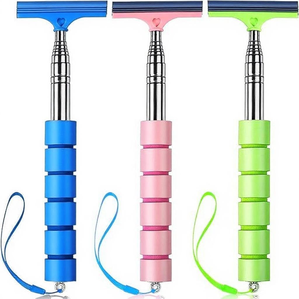 Retractable Car Mirror Squeegee - Telescopic Wiper for Rearview & Side Mirrors