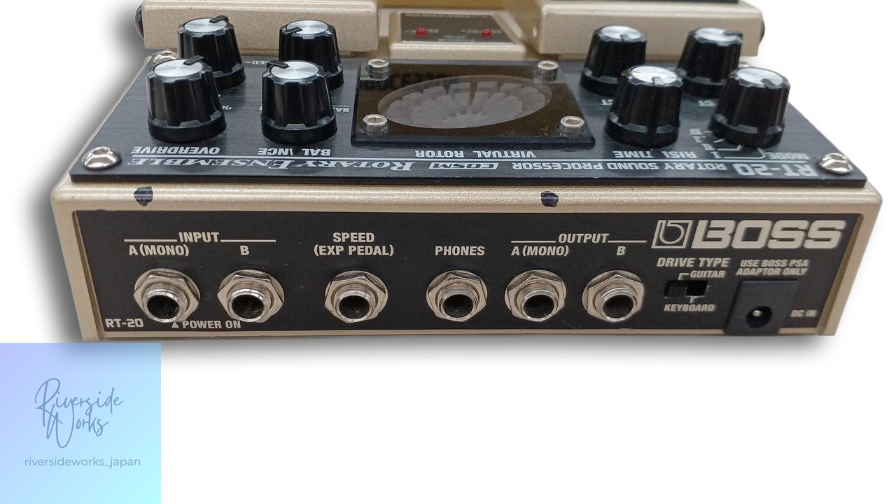 BOSS RT-20 Rotary Effects Pedal - Guitar Sound Modulator JP