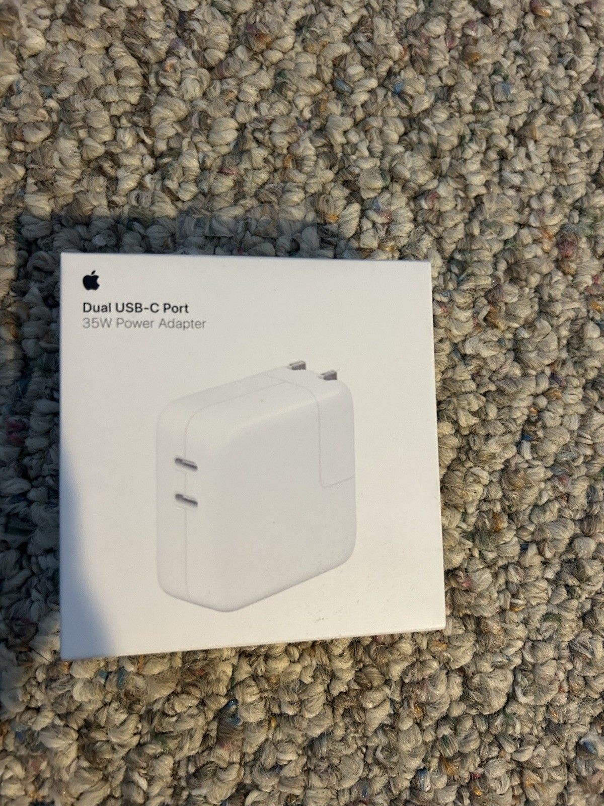 Original Genuine Apple MacBook Dual USB-C Charger 35w MNWP3AM/A NEW! SEALED OEM