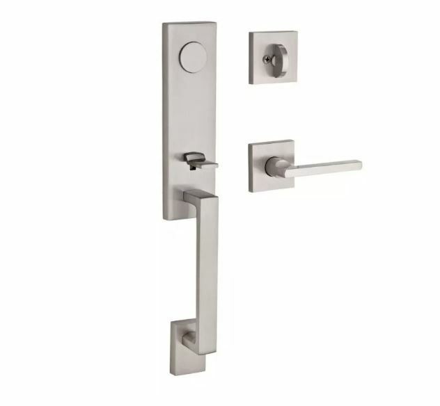Baldwin FDSEAXSQULCSR150 Left Handed Dummy Handleset w/Square Interior Lever