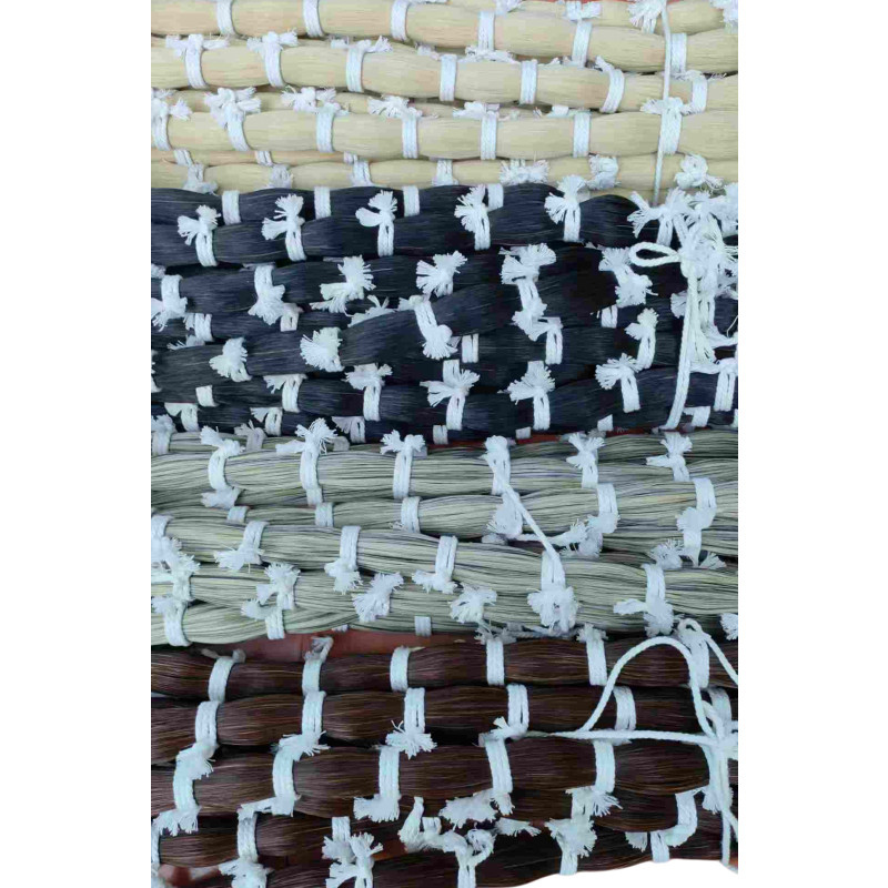 250g Real Horse Hair White Black Horse Tail Extension Jewelry,No ship to US
