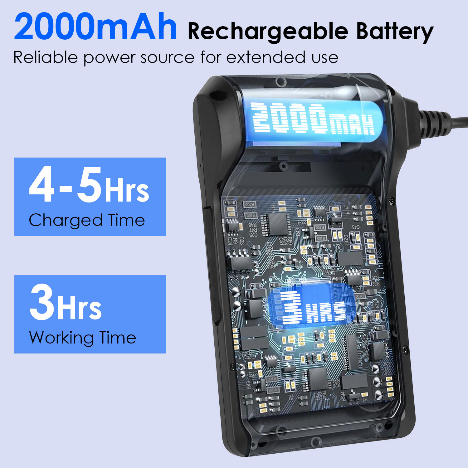 1080P Endoscope Camera 4.3'' Screen Borescope Inspection Snake Camera 16.4FT