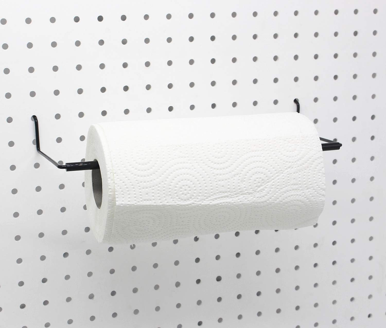 Paper Towel Holder for Pegboard, Extendable, Fit Any Standard Pegboard, Peg Boar