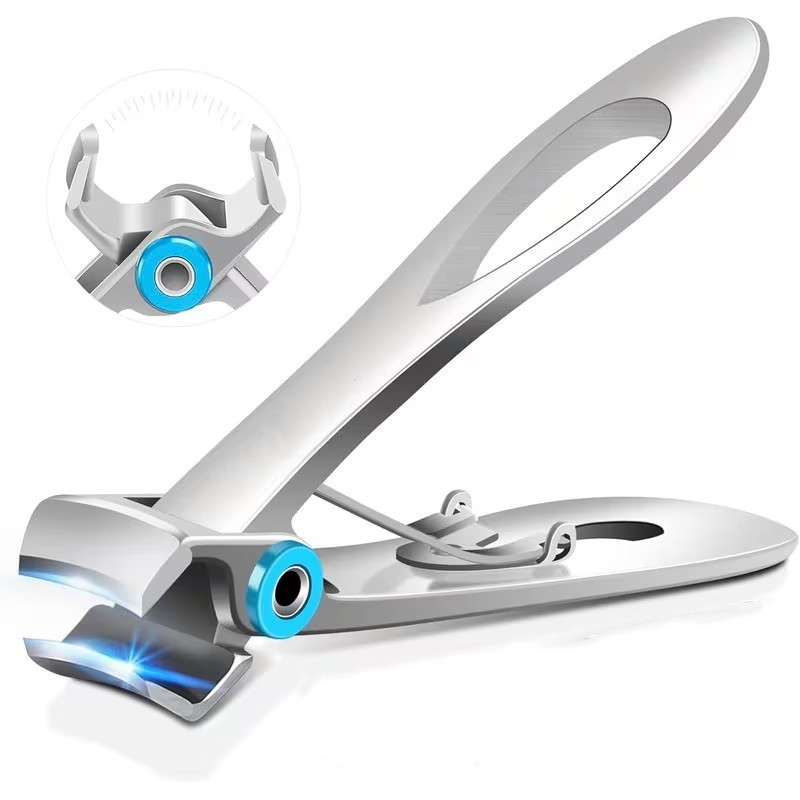 Nail Clippers Ultra Wide Jaw Opening Fingernail For Manicure and Pedicure Tools