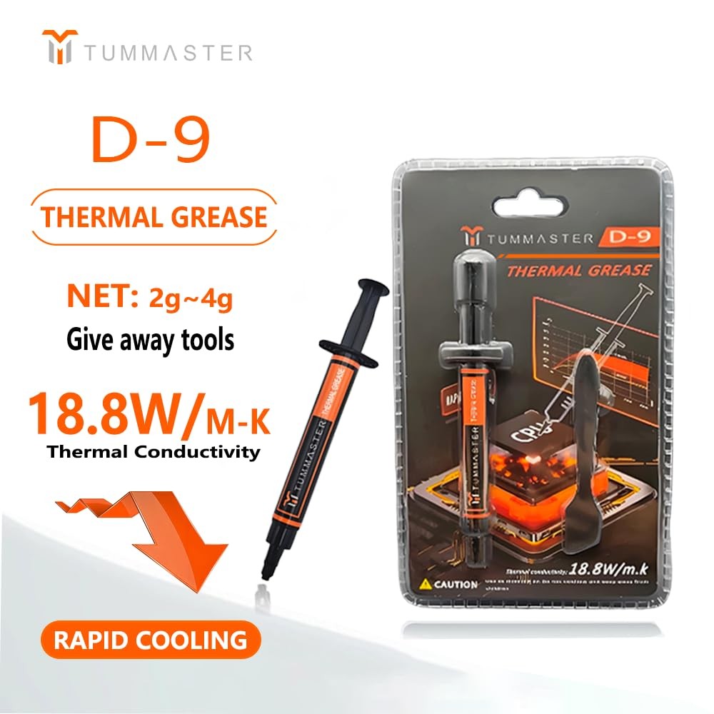 D-9 incl. Spatula,2g/4g Box Ultimate Performance Thermal Paste for Computer M...