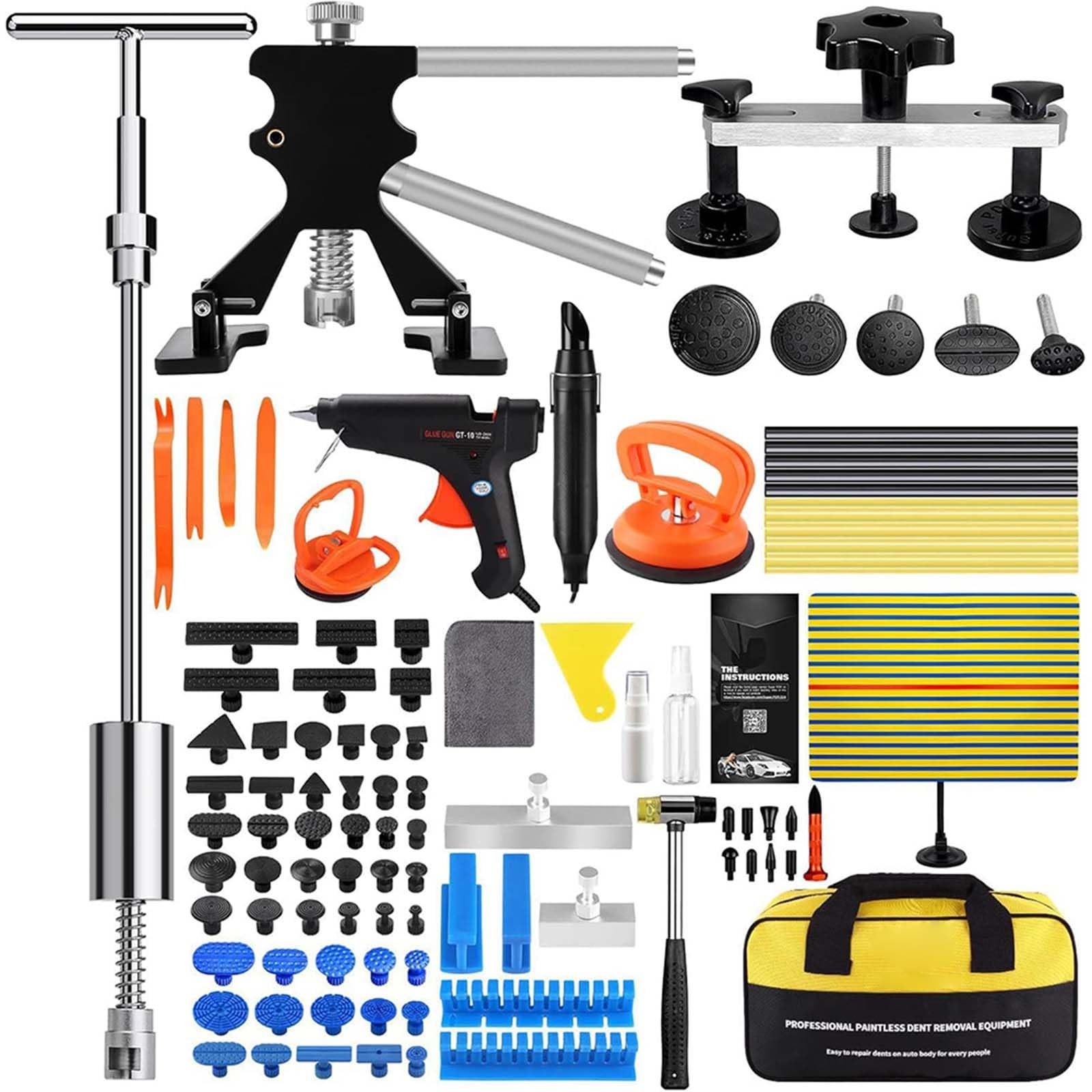 Paintless Dent Removal Kit Car Dent Removal Tool Set Dent Puller for Dent Repair