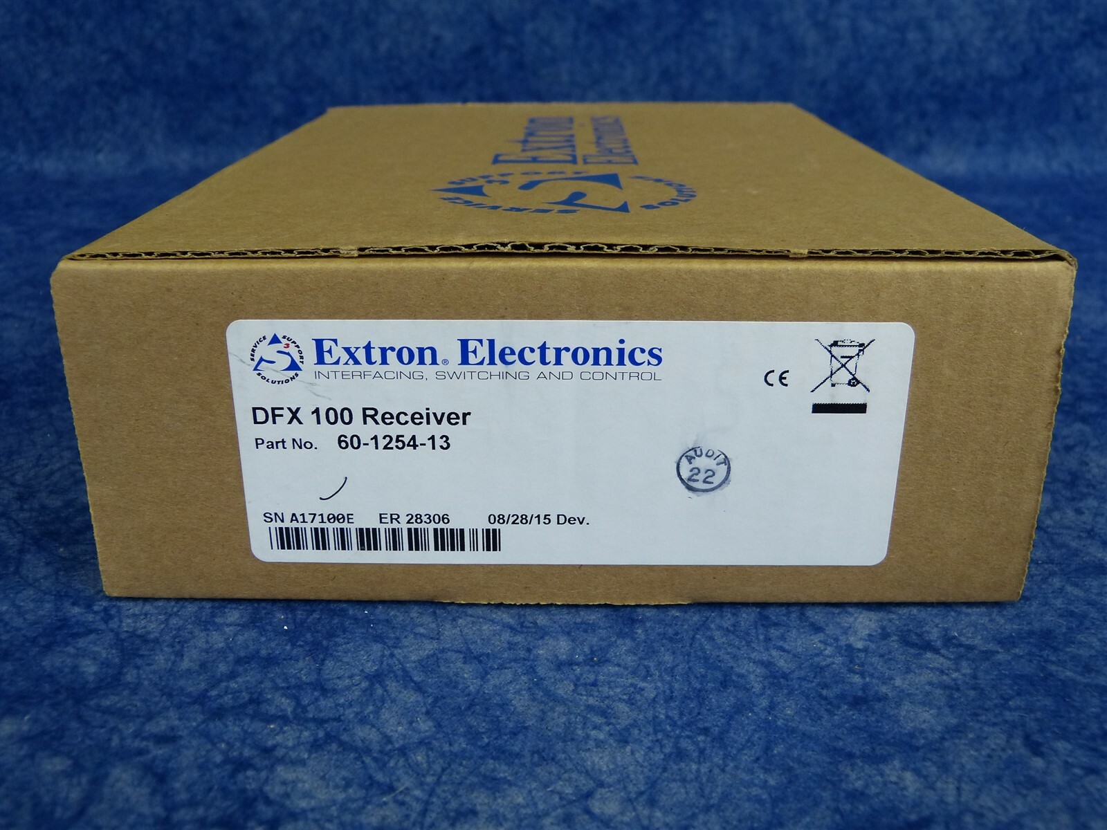 NEW Extron DFX 100 Tx/Rx Set DVI over Fiber 60-1254-13/60-1254-12-300 Meter (C3)
