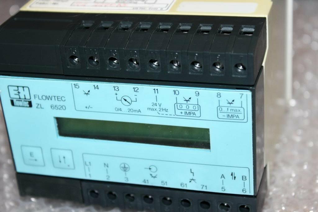 Endress Hauser PROCOM Flowtec ZL6520