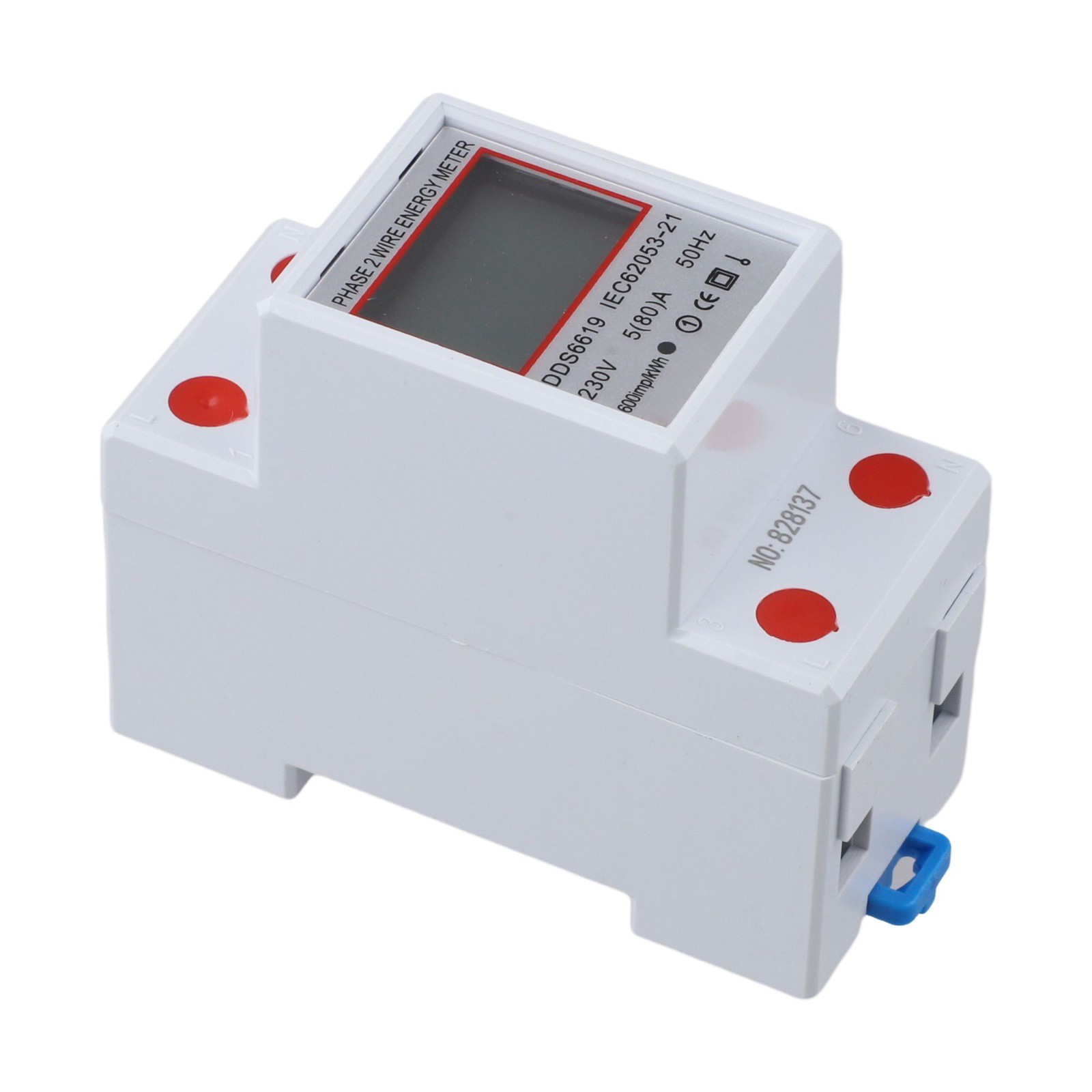 Digital Power Meter Energy Meter Installation Convenience KWh Consumption