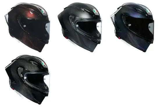 AGV Adult Pista GP RR Mono Helmet Full Face | S M L XL 2XL | Red Black Satin