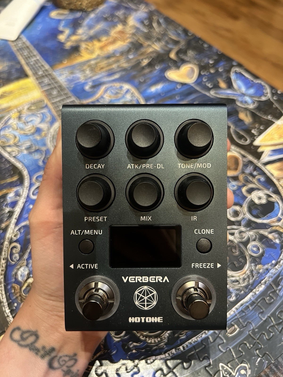 Hotone Verbera Convolution Reverb Pedal