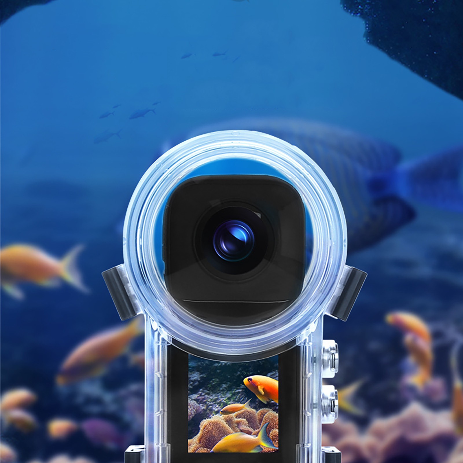 For Insta360 X4 Camera Anti Scratch Diving Case Waterproof Housing Accessory