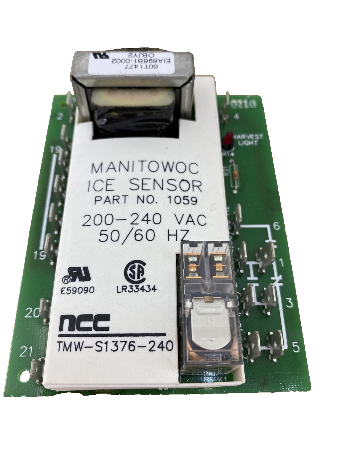 OEM Manitowoc Ice Sensor 1059 Level Control Indigo TMW-S1376-240 200-240V NIB