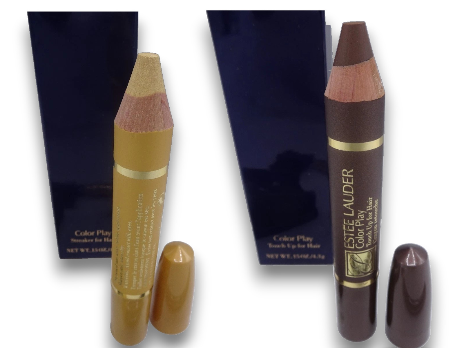 ESTEE LAUDER COLOR PLAY STREAKER FOR HAIR .15 OZ NEW BOXED - CHOOSE SHADE