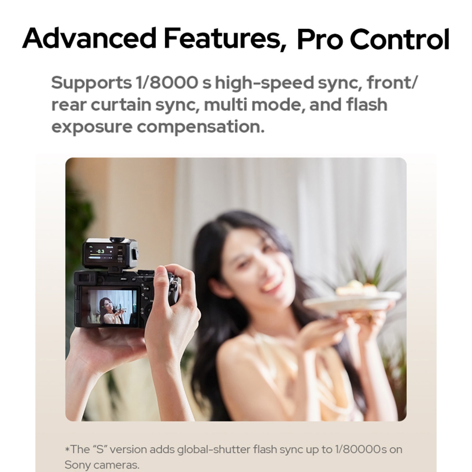 Godox iT30 Pro-N TTL Mini Wireless Camera Flash light Speedlite for Nikon Camera