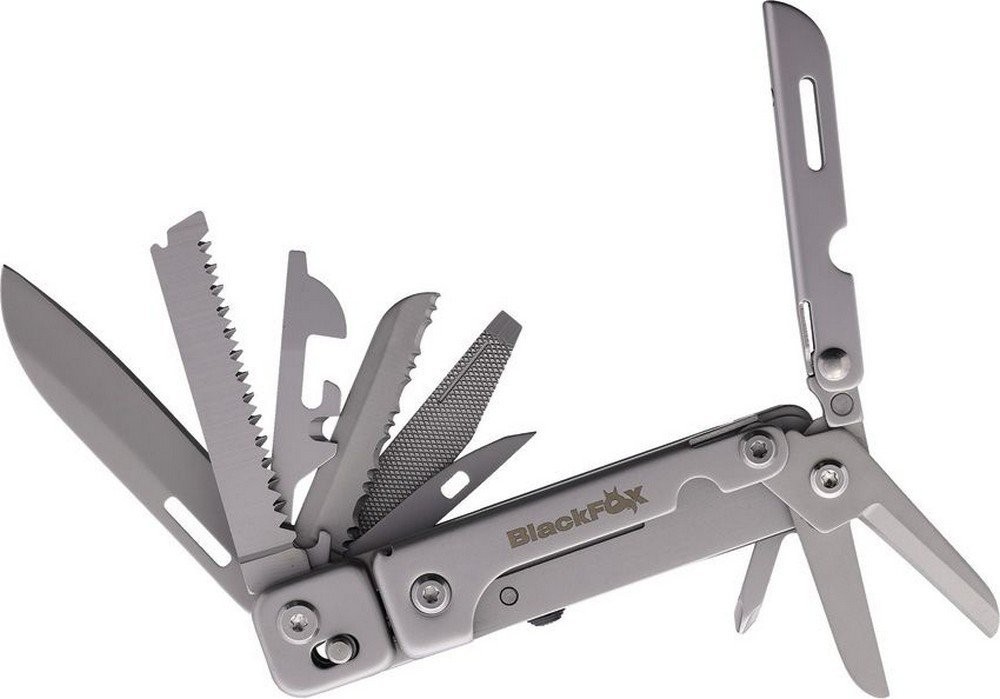 Black Fox Solver Multi Tool With Stainless Steel Handle Integrates Dozen - BF207