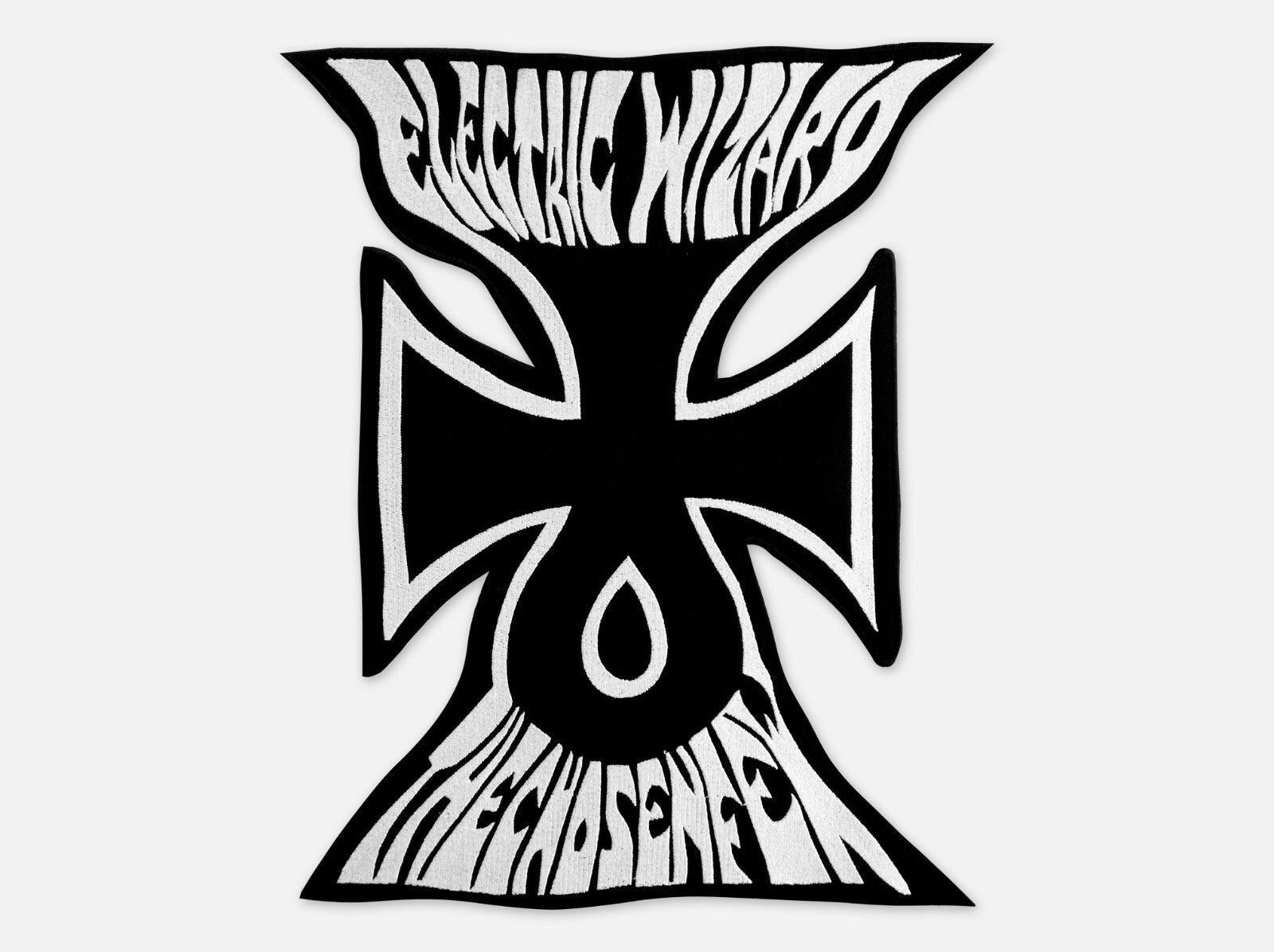 ##Electric Wizard## II Embroidered Backpatch.