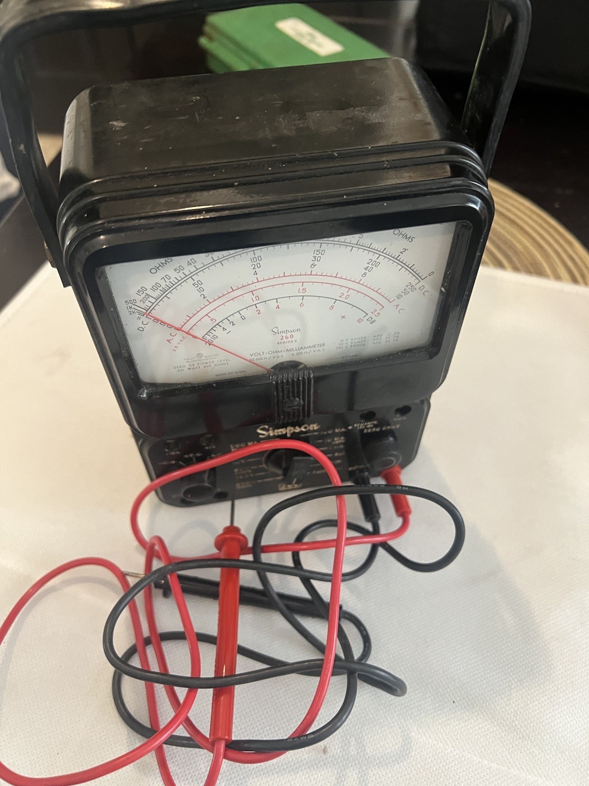 simpson 260 multimeter series 6