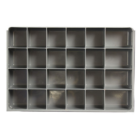 Durham Mfg 124-95-24-Ind Compartment Drawer Insert With 24 Compartments,