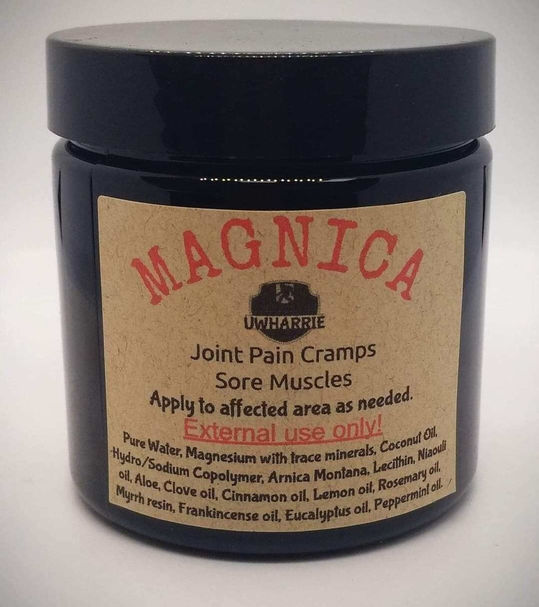MAGNICA Magnesium & Arnica Montana Pain & cramp relief w/Thieves Oil