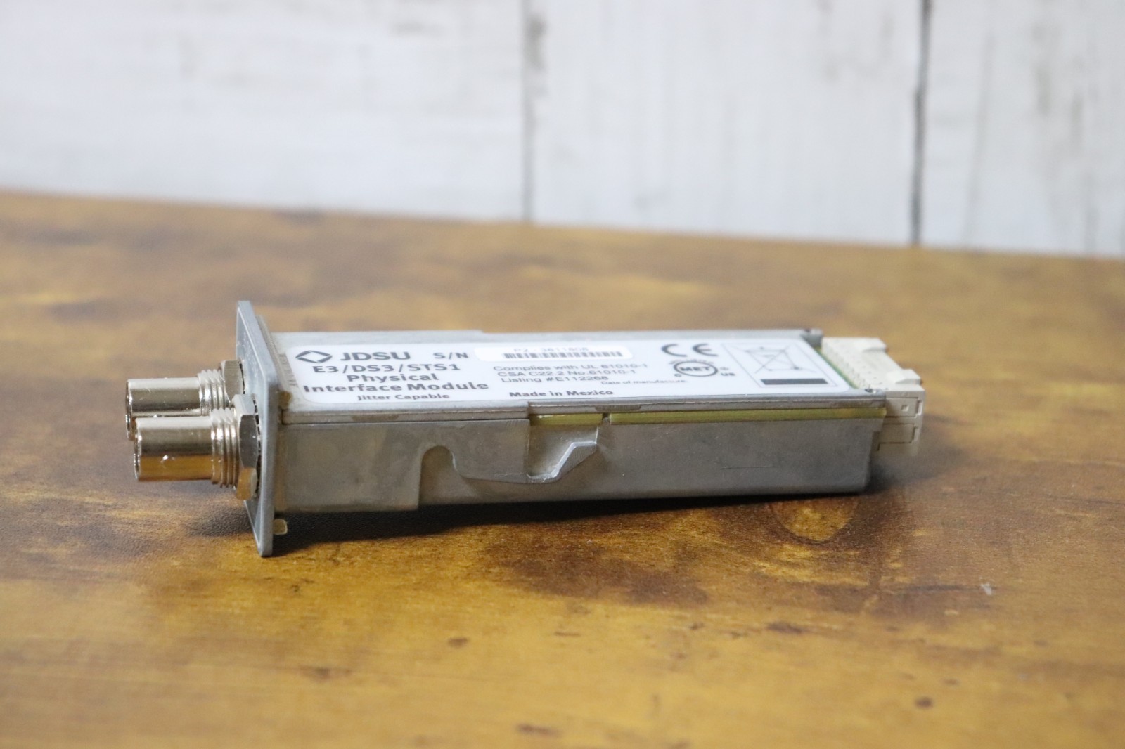 JSDU E3/DS3/STS1 Physical INTERFACE MODULE, Jitter Capable