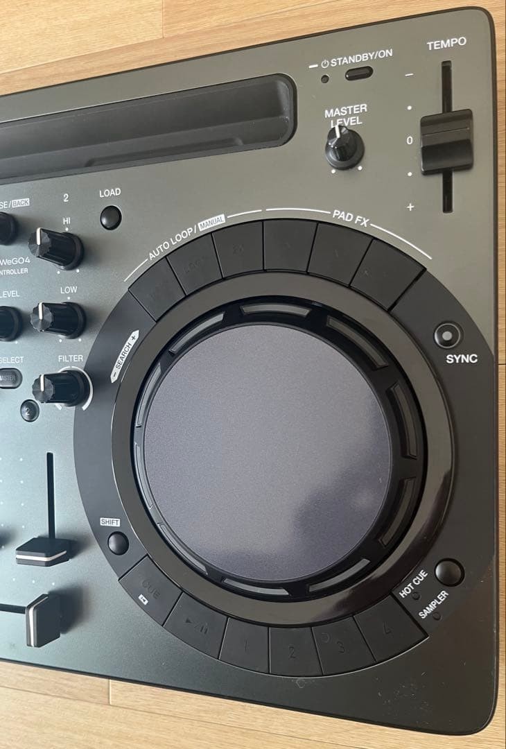 Pioneer DDJ-WEGO4-K Black DJ Controller Beginner iPad Mixer Good GP