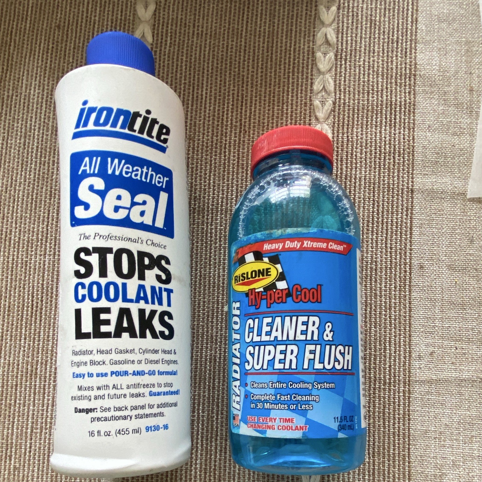 Irontite All Weather Seal Coolant Stop Leak 16 oz 468-9130-16 Gasket Radiator