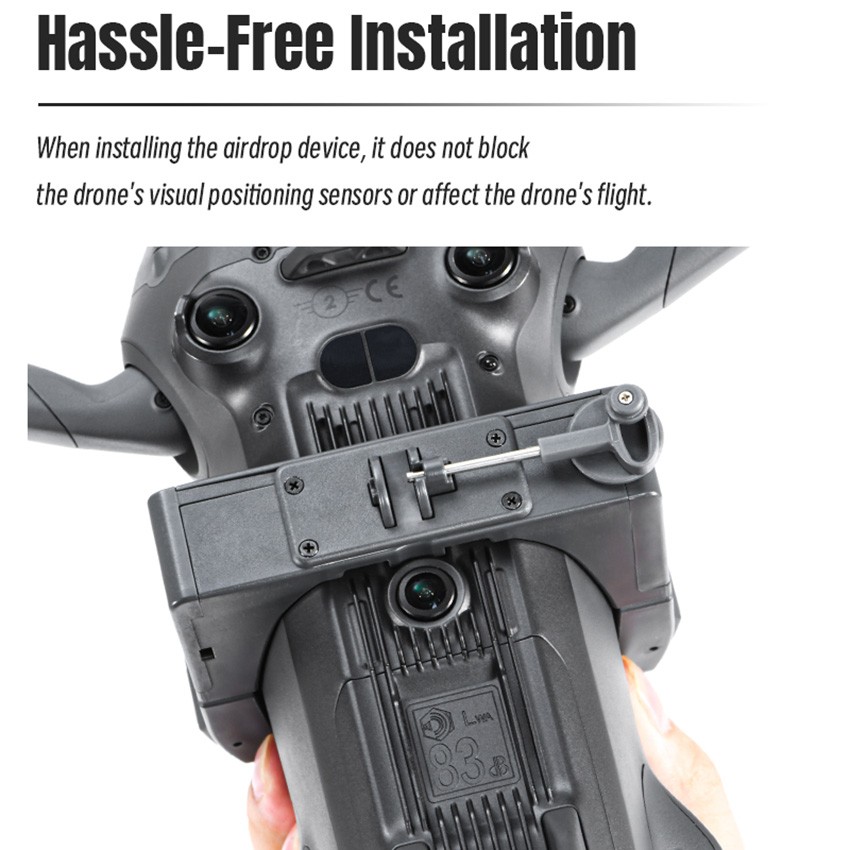 Drone Dropping Payload Delivery Thrower Dropper Device for DJI Mavic 4 Pro