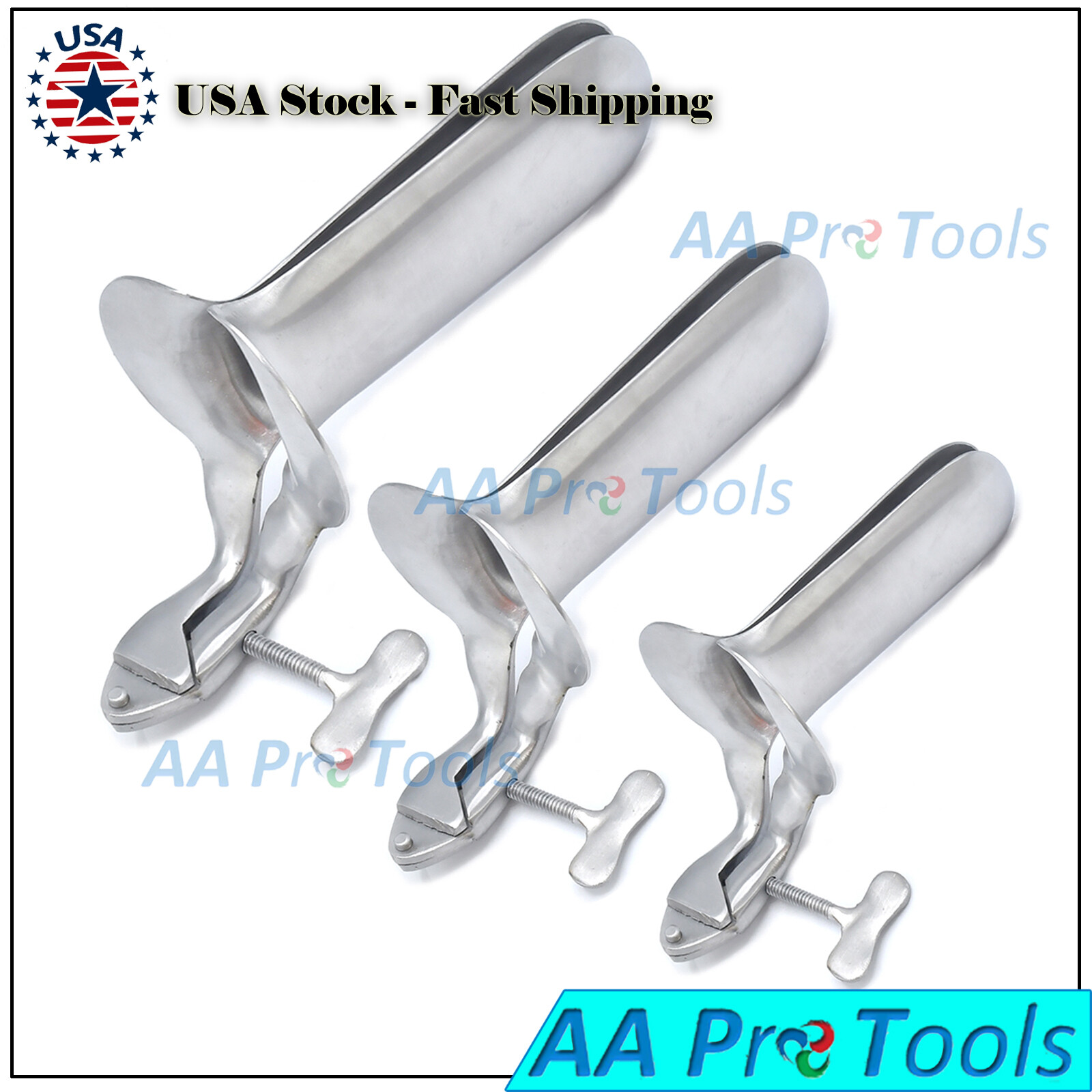 Collins Anal Speculum Rectal Rectum Vaginal Exam Metal Stainless Steel (PICK)