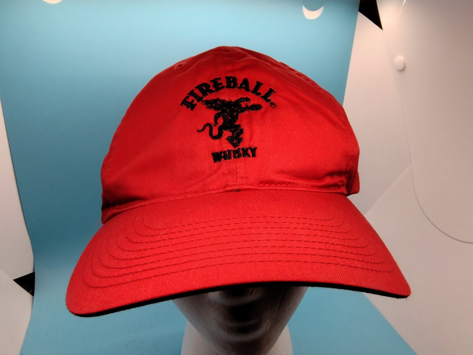 Nike Dri-fit Heritage 86 Fireball Whiskey Adjustable unisex Dri-fit Golf Hat NWT