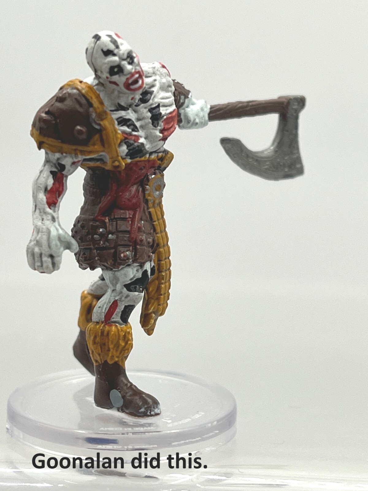 D&D Pathfinder Mini Boneyard 01 Goliath Zombie