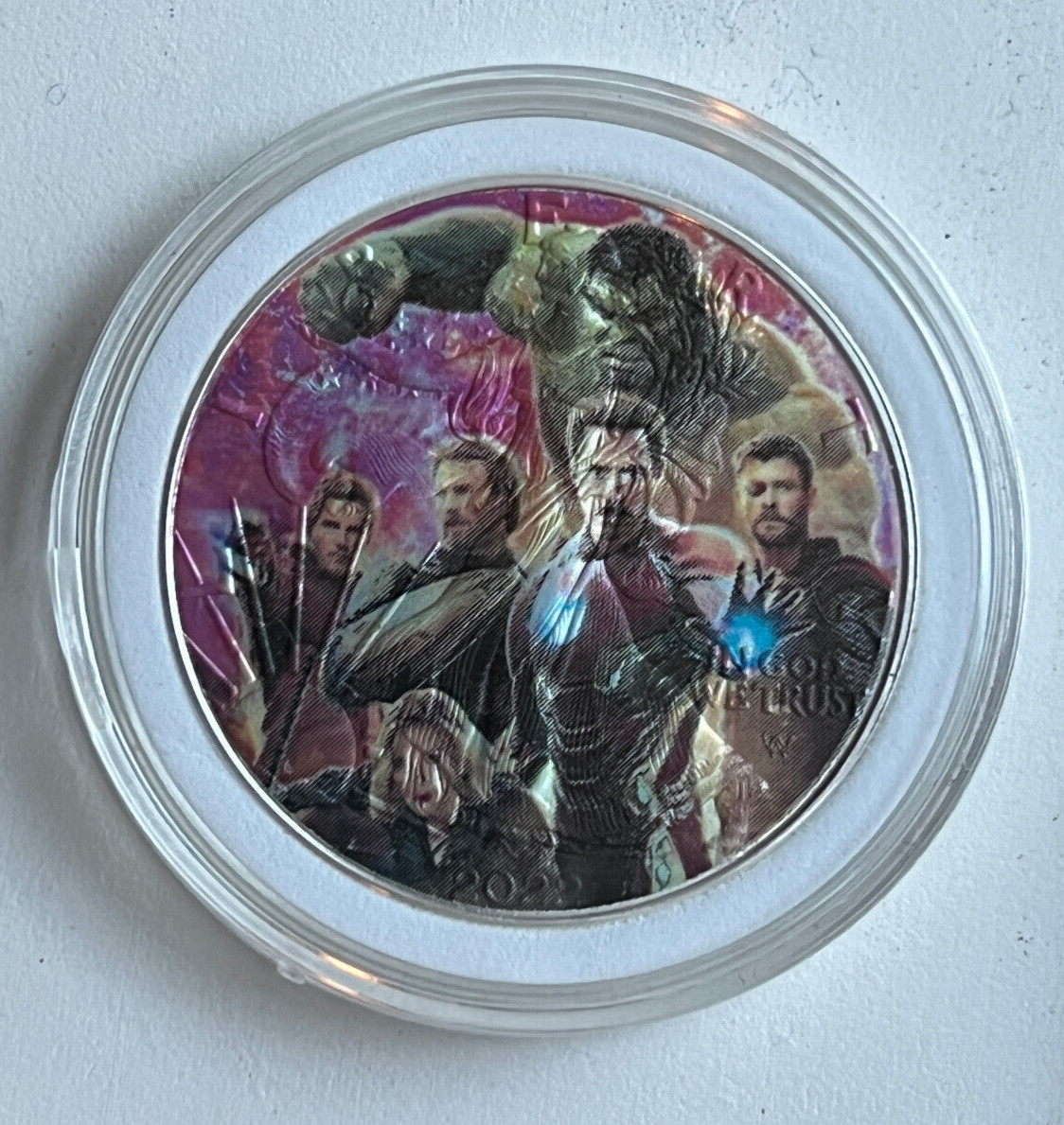 Avengers Hulk Infinity War - American Silver Eagle 1oz .999 Silver Dollar Coin