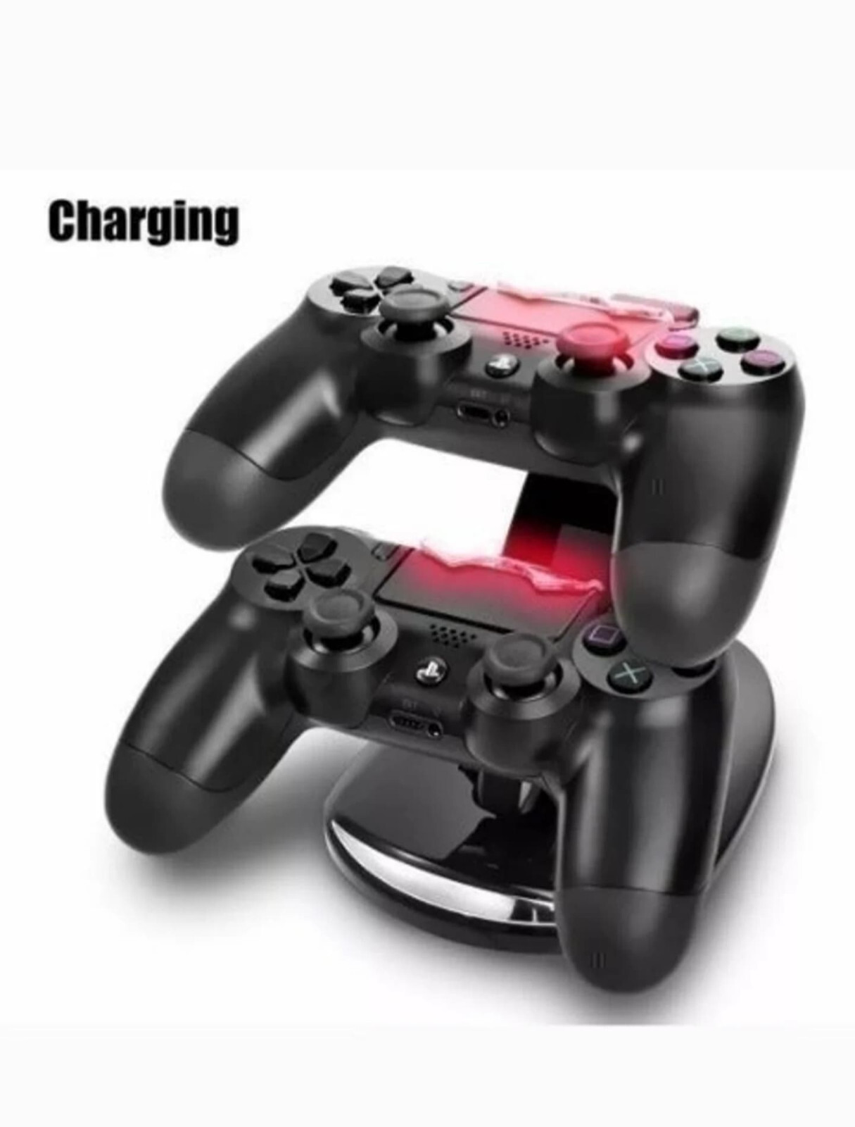 For PS4 PlayStation4 Controller Dual USB Charger LED Dock Station Charging Stand