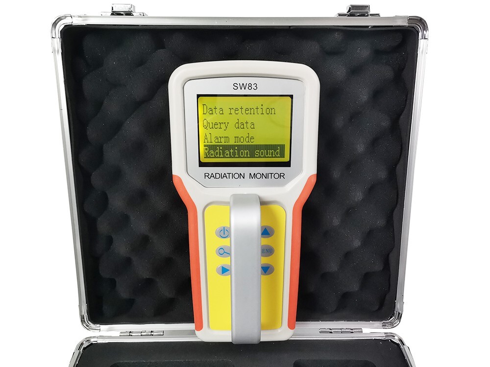 Nuclear Radiation Detector Beta Gamma Ray Detector Surface Contamination Tester
